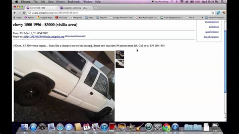 (and 5 more) 1 reply. . Tulare craigslist